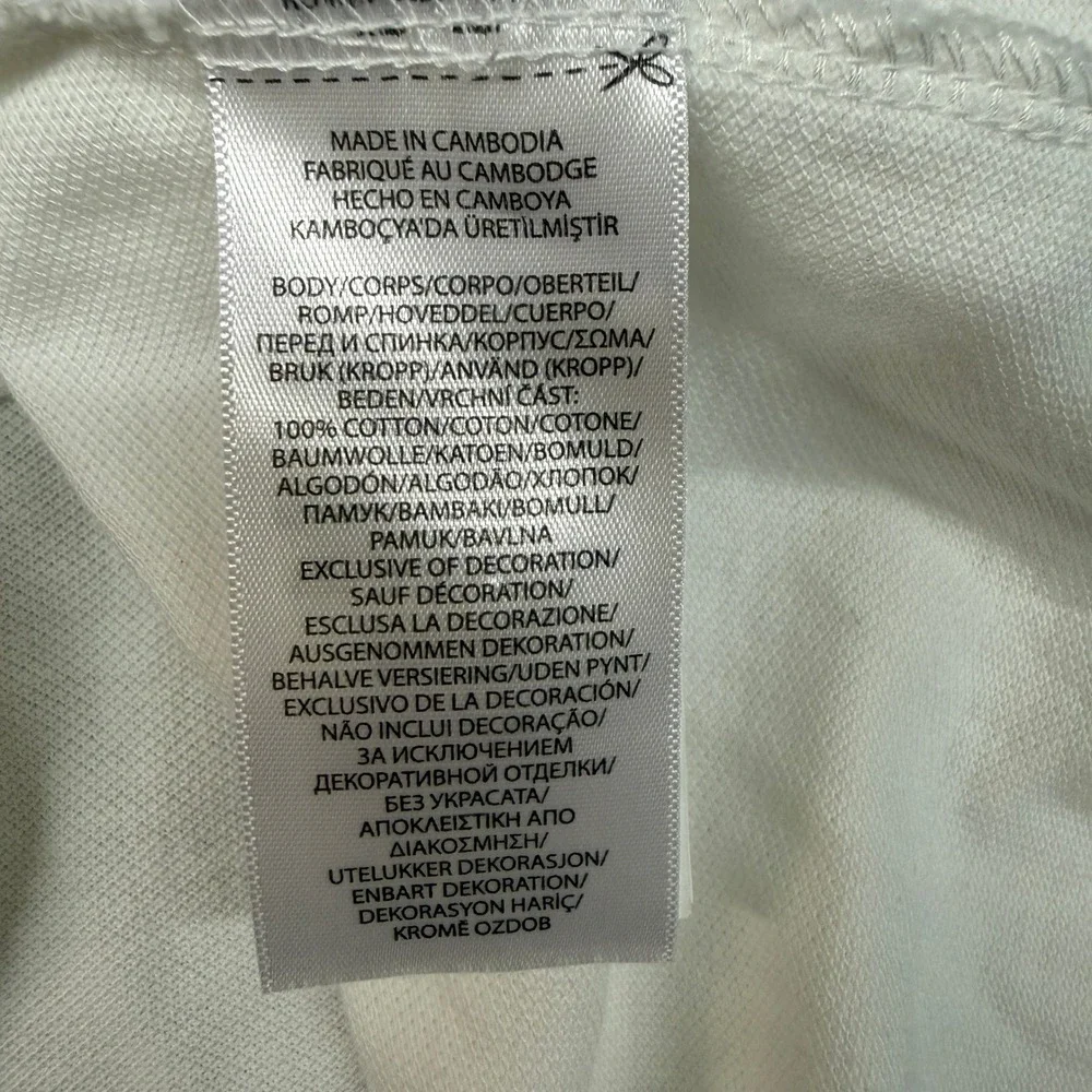 Polo Ralph Lauren Polo Shirt XL White Classic Fit Cotton Short Sleeve Pony Logo